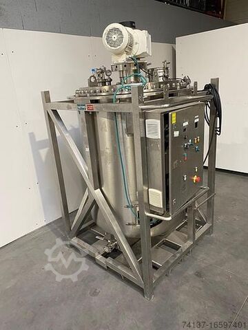 1000 literes, kevert, kettős köpenyű tartály ATCS 1000 litres