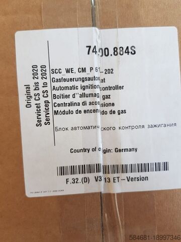 Gasbranderregeleenheid Rational 74.00.884S