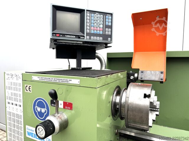 Leit-/Zugspindeldrehmaschine/Condor B WEILER Condor B  / 3 - Achsdigitalanzeige