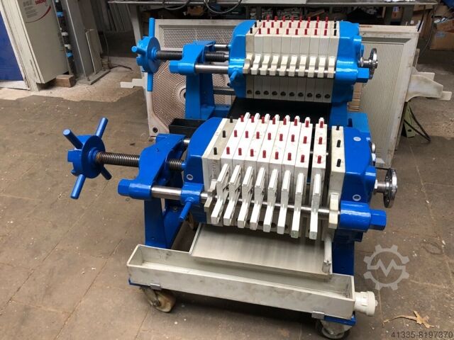 Kammerfilterpresse NETZSCH 25 Platten