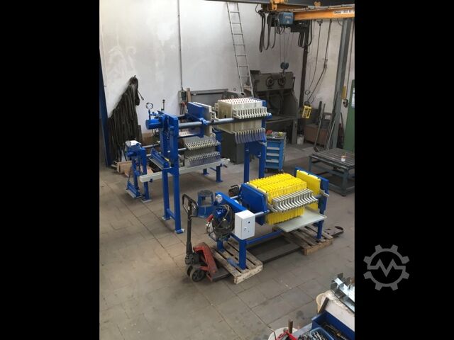 Kammerfilterpresse NETZSCH 25 Platten