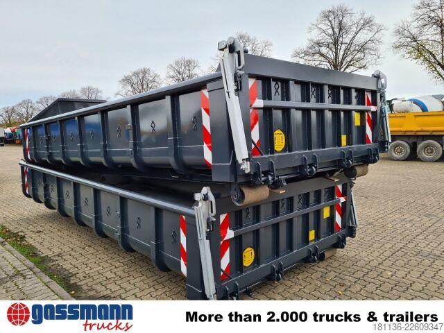 Kampós konténer  Abrollcontainer mit Klappe ca. 11m³, überfahrbar