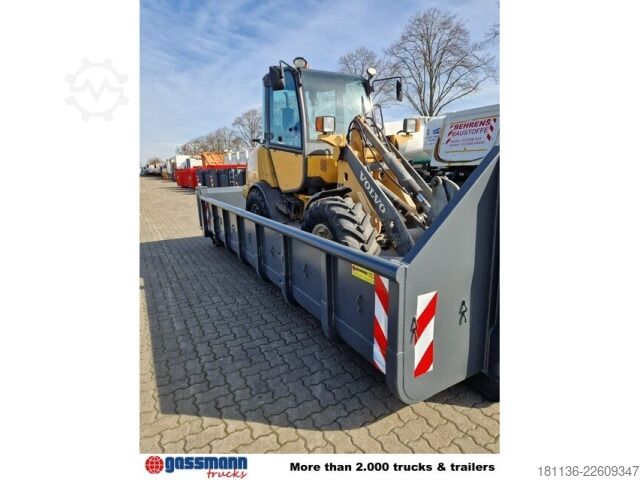 Kampós konténer  Abrollcontainer mit Klappe ca. 11m³, überfahrbar