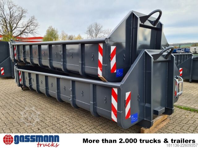 Kampós konténer  Abrollcontainer mit Klappe ca. 11m³, überfahrbar