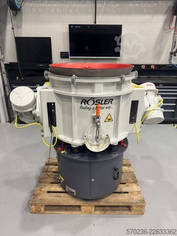 Fälgbearbetningsanläggning Rösler DL Trowa Rösler Oberflächentechnik GmbH Rösler FBA 24/2 Turbo