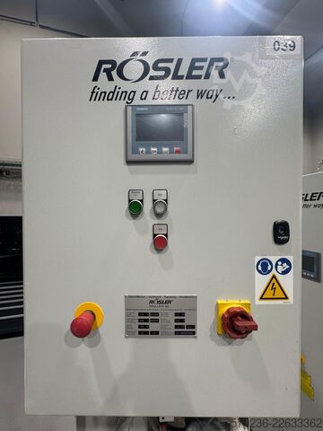Fälgbearbetningsanläggning Rösler DL Trowa Rösler Oberflächentechnik GmbH Rösler FBA 24/2 Turbo