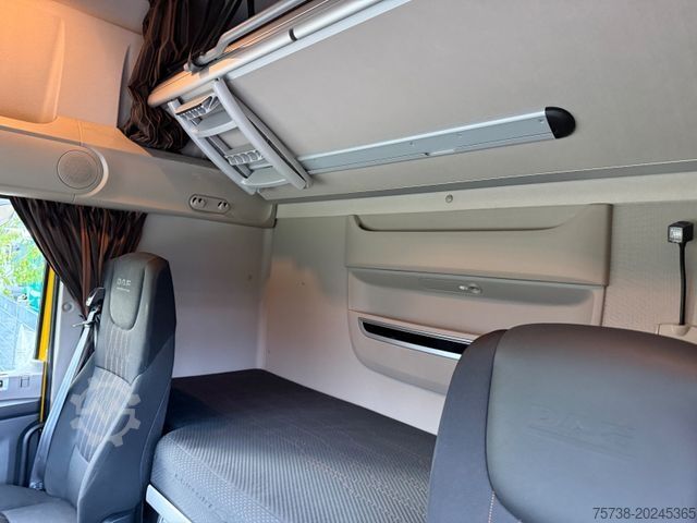 Camião plataforma com lona DAF XF 480 SSC/Kompressor/Intader/Dinkel/Getreide