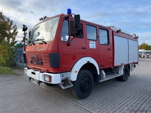 Φορτηγό ειδικού σκοπού MERCEDES-BENZ 1222 AF 4x4 ALLRAD/Feuerwehr /Pumpe