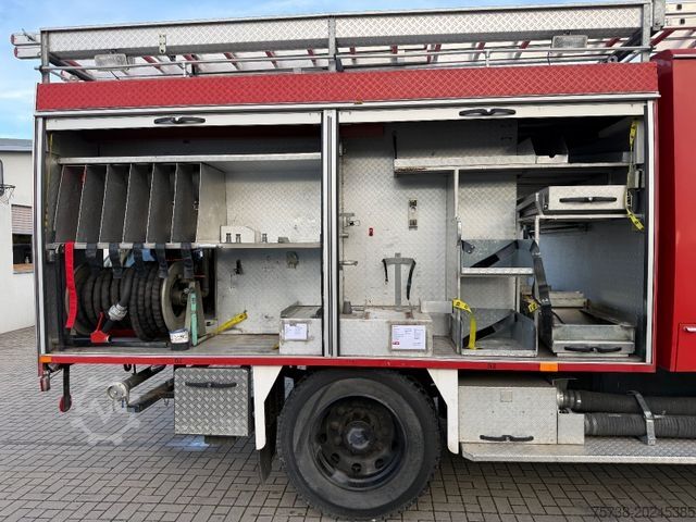 Camion caisson MERCEDES-BENZ 1222 AF 4x4 ALLRAD/Feuerwehr /Pumpe