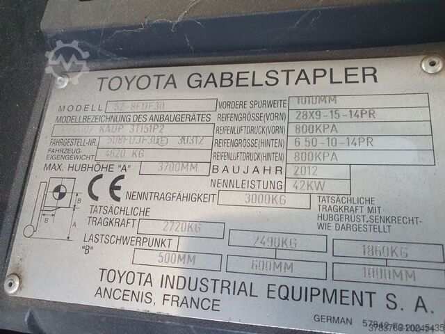 Dieselstapler Toyota 52-8FDF30