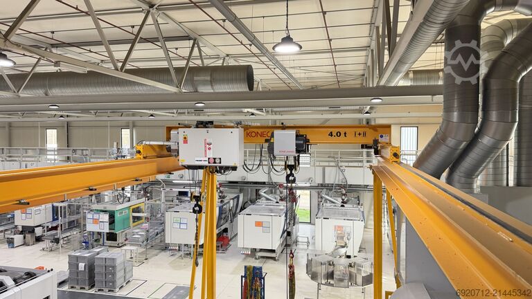 Dizalica sa kranom Konecranes Enkelligger Bovenloopkraan met portaal