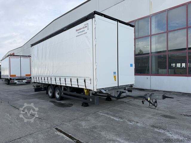 Remorcă deschisă cu prelată Möslein TPW 105 D  Tandem- Planenanhänger