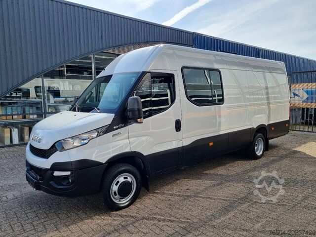 Bestelwagen dubbele cabine Iveco Daily 50C17/ L4H2 MAXI/ DC / 6 Zitplaatsen/ EURO 6
