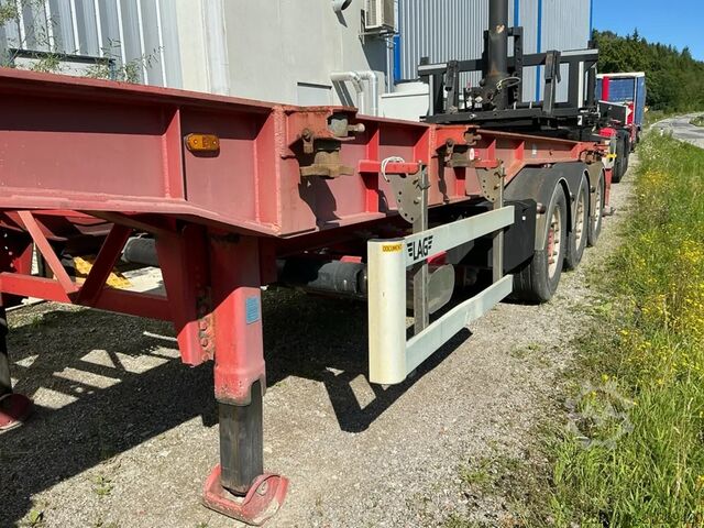 Kipper chassis Lag 3A-Kippchassis für 20'+30' Container