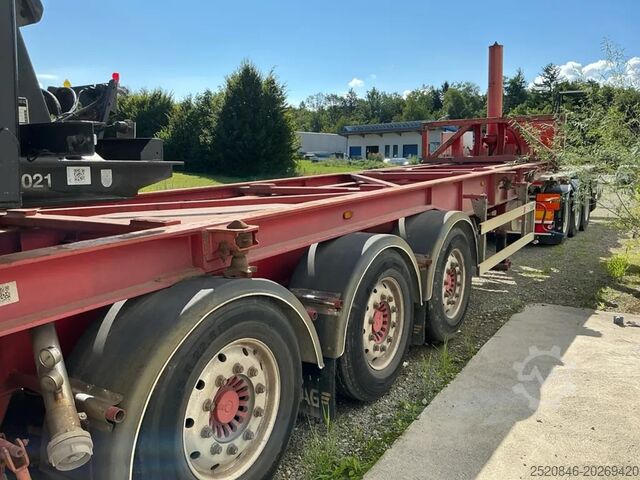 Kipper chassis Lag 3A-Kippchassis für 20'+30' Container