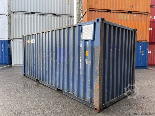 Gesloten container Other 20 Fuß Lagercontainer mit Lüftungsgitter