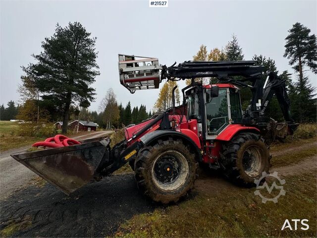 Graafarm Huddig 1260B Backhoe w/ Huddig 2000 lift, tilt and sandin