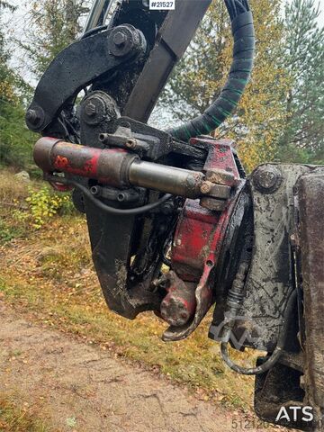 Graafarm Huddig 1260B Backhoe w/ Huddig 2000 lift, tilt and sandin