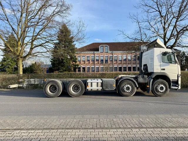 Chasis con cabina Volvo FM 410 / 8x4 / Blatt - Luft / Eu6