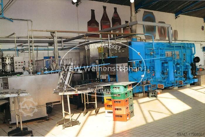 Linia do butelkowania szkła  