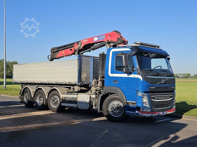 Plataforma de carga VOLVO FM 460 8X2 HMF 3220 K5