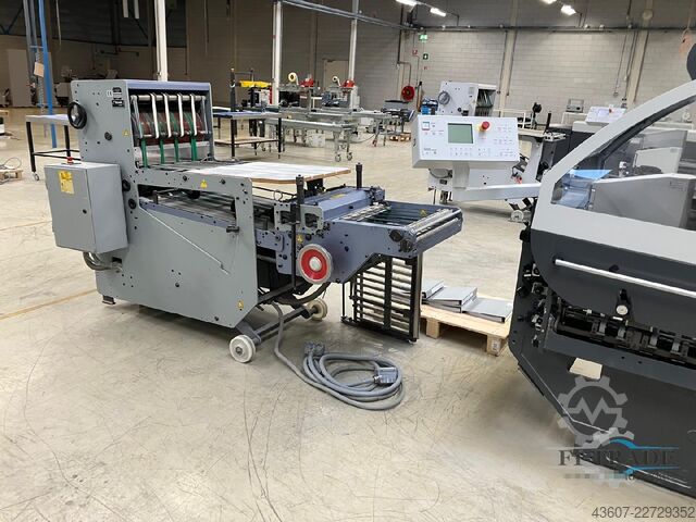 Falzmaschine / Hajtogatógép Heidelberg KH 66/4-KL
