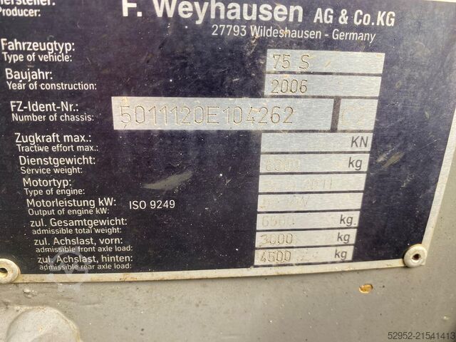 Carregadeira Atlas 75 S Schwenklader