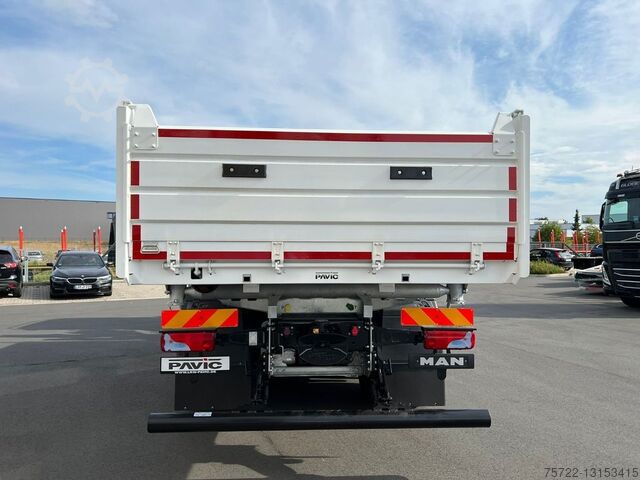 Dreiseitenkipper LKW MAN TGS 26.400 6x4 Krankipper Fassi/SOFORT VERFÜGBAR