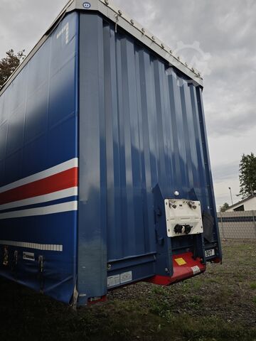 Otevřený návěs s plachtou KRONE Mega Lang LKW SAF-Achsen Hubdach Multilock