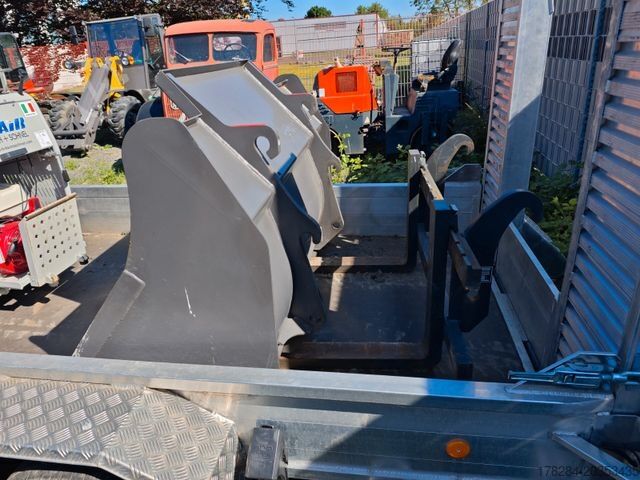 Pótkocsi  Baos M353616 Baumaschinenanhänger  neuwertig