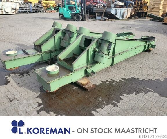 Vibrating Chute Dosiertechnik Dosiertechnik 2 pieces: * Vibrating Chute Dosiertechnik