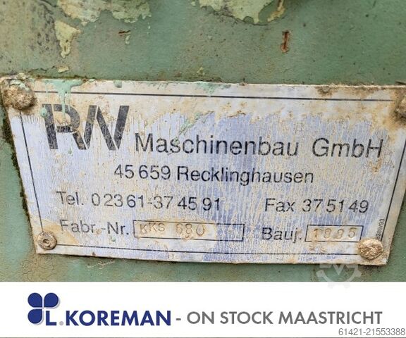 Screening machine RN Maschinenbau 23/55-3 RN Maschinenbau Surface Screening machine RN Maschinenbau 23/55-3