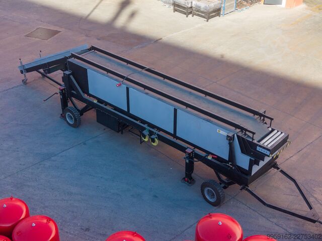Teleskopbandförderer Net Konveyor 600 x 16000 mm