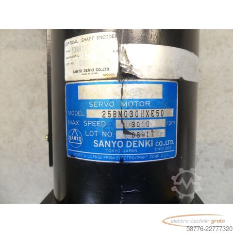 řídicí jednotka Sanyo Denki 25BM030HXE50 / 08917 Servomotor - 3000 rpm