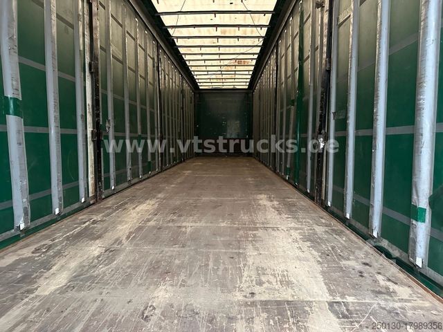 Naczepa otwarta z plandeką KRONE SD Pritsche + Plane Edscha-Verdeck