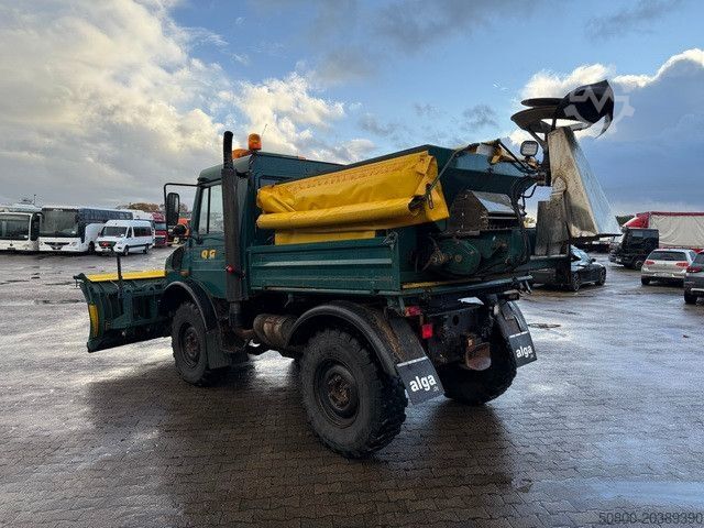 Alții UNIMOG U 1400 4x4, Winterdienst, Schneeschild, Streuer