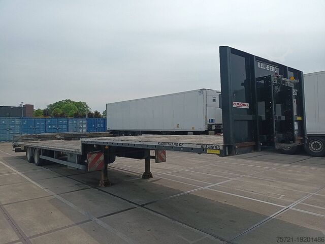 Carregador baixo KELBERG D500V/SAFS/90 2 AXLE SEMI LOW BED