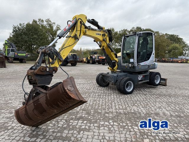 Mobiele graafmachine WACKER EW65, Verstellausleger, Hydr. S.W.S.,Div. Löffel