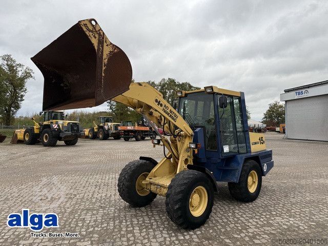 Wheel loader HANOMAG 15 F, Schaufel, Palettengabel, Hydr. S.W.S.