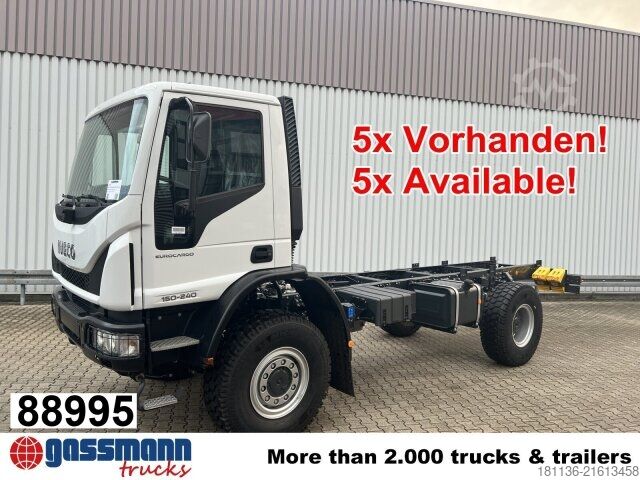 Șasiu de camion Iveco EuroCargo ML150E24 WS 4x4, Euro3, mehrfach