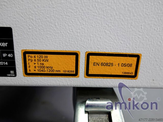 Fiberlaser-mærkning Trumpf TruMark 5010 Mobil
