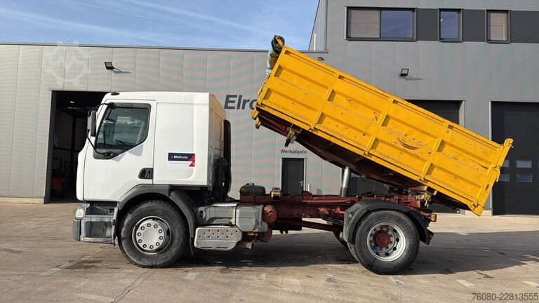 3-zijdenkipper Renault Premium 300 (MANUAL PUMP / FULL STEEL / LAMES /...