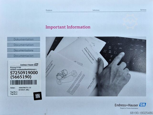 Durchflussmesser Endress+Hauser Proline Promag H 300