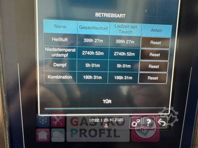 GECOMBINEERDE VERSTERKER Rational iCombi Pro 20-1/1 Elektro