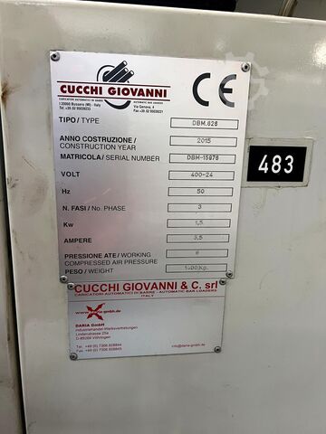 6-spindlet stangautomat Index MS 25E