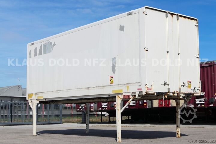Autocamion cu caroserie interschimbabilă Krone WK 7.3 STG BDF Wechselbrücke Koffer
