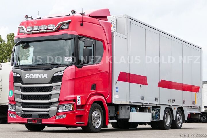 Camion transportator de autoturisme SCANIA R 410 Autotransp. Retarder Lift-/Lenkachse Euro6