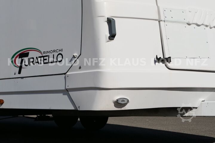 Ρυμουλκούμενο μεταφοράς αυτοκινήτων TURATELLO TR S 202 geschlossener Autotransporter