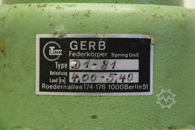 Fjederelementer 3 stk Gerb D1-81