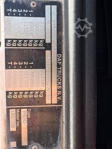 Estándar-SZM DAF XF 450 SC / Mega / Euro 6D / TUV: 10-2026 / NL ...